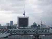 View of Berlin including television tower