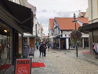 Stavanger shopping area