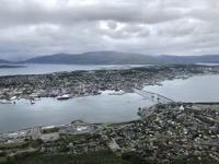 Tromsø from hill