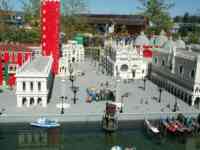 Piazza San Marco made of Legos