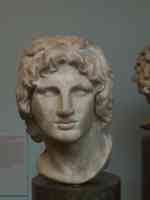 Marble bust of Alexander the Great
