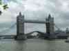 Tower Bridge partly open