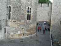 A view inside the Tower of London