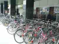 Lots of bicycles in Munich