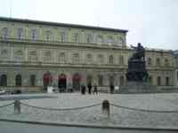 A monument and a building