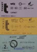 Paris transit tickets