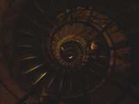Helical stairs in Arc de Triomphe