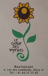 Business card for Le Chant des Voyelles