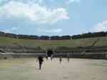 Amphitheater interior with seating for 20,000