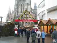 Entrance to the Ulm Christmas Market