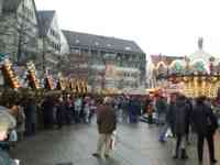 Inside the Ulm Christmas Market