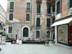 Gondola at end of street