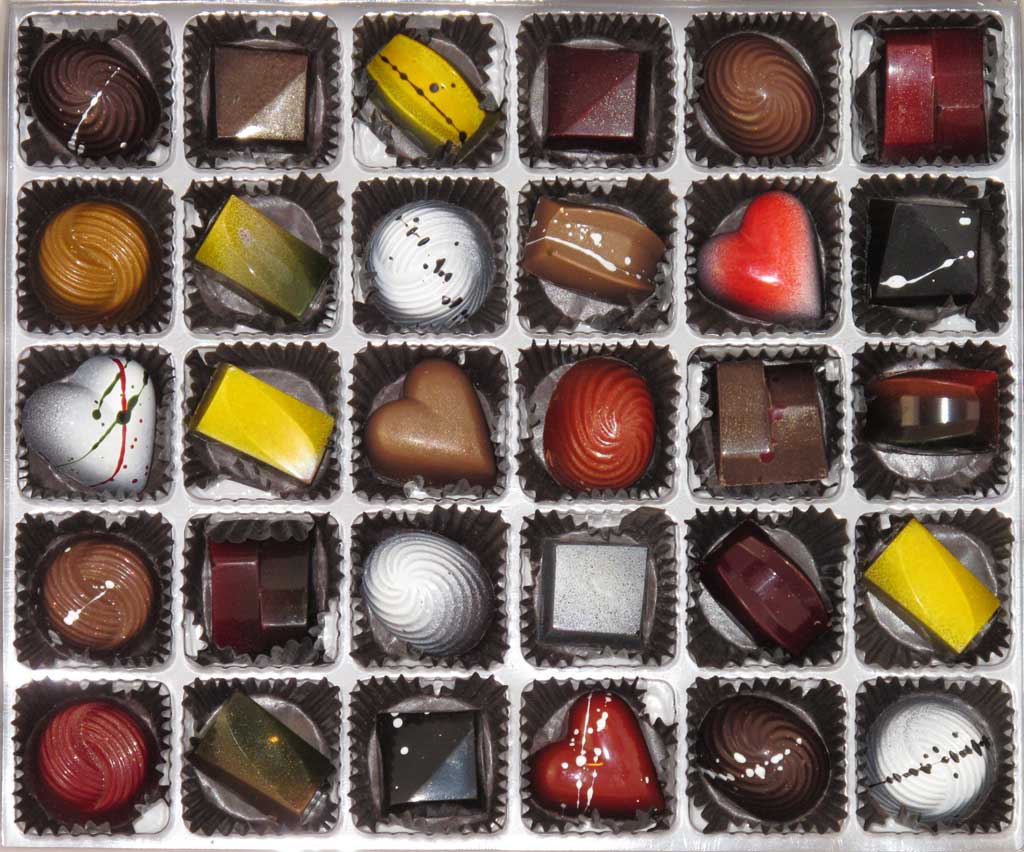 Boîte de chocolats - 42 pièces - Durig Chocolatier