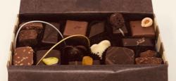 Assorted Burdick chocolates
