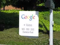 Google sign.