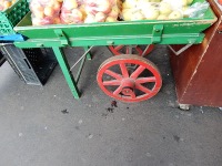 Grocer’s cart and ruts