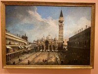 1724 painting of St. Mark’s Square in Venice