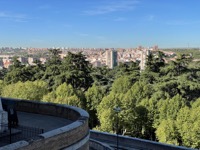 View from Royal Palace of Madrid