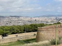 View from Castell de Montjuïc