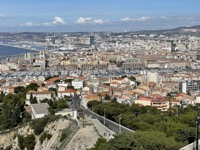 Marseille from Basilique Notre Dame de la Garde