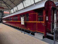 Train car with weird vents