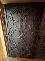 Door to vault of town archives