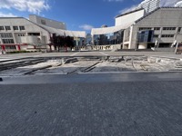 Archeological remnants at mall?