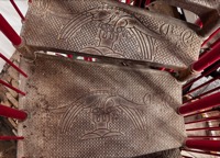 Steps in castle tower