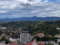 View from Ljubljana Castle
