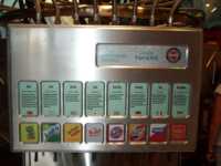 Soft-drink dispenser with sodas from around the world