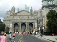 New-York-like street scene from Ghostbusters