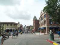 Street in Universal Studios park