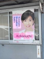 Politician poster, translated