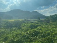 View from train from Iwami to Tottori