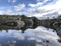 From the Preikestolen hike