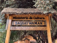 Entering Saqsaywaman