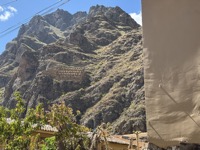 Grain storage at Ollantaytambo