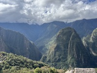 Mountains at Machu Picchu