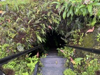 Lava tube exit