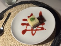 Dessert at Royal Palm